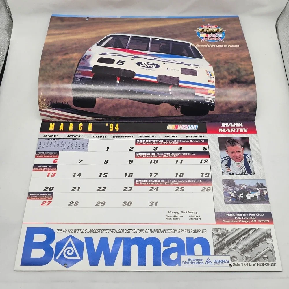 Nascar vintage 1994